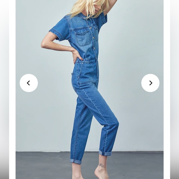 Free people Marci Coverall (light denim ) - Picture 6 of 12